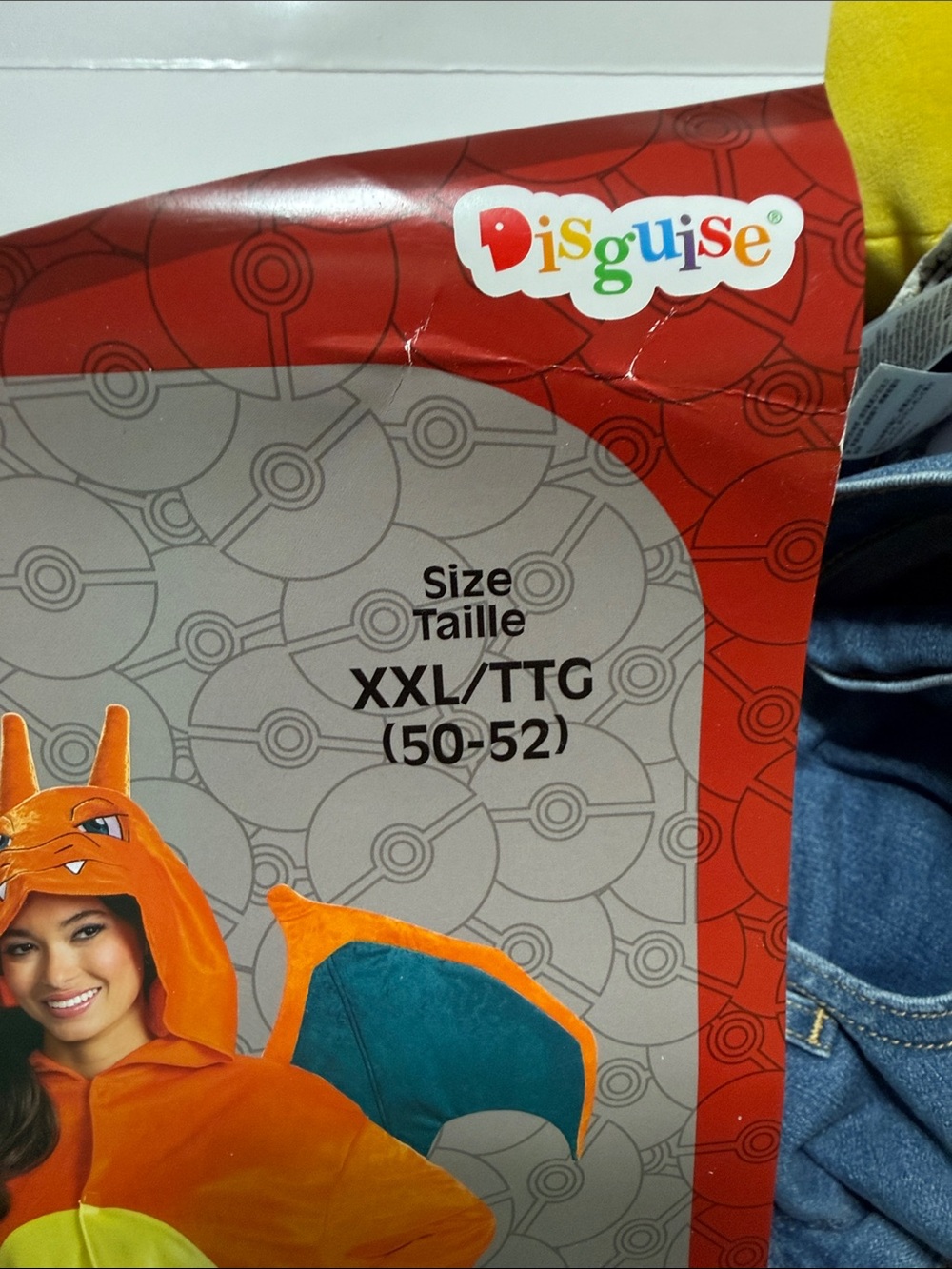 Pokemon Charizard adult Costume Onesie with Hood - Picture 3 of 6